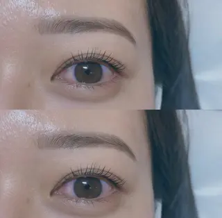 マツエク・マツパ アイブロウ ꔫShimizu Harukaのマツエク・マツパデザイン