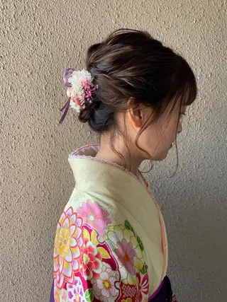 ミディアム ヘアアレンジ サダハルカ |chouetteのヘアスタイル