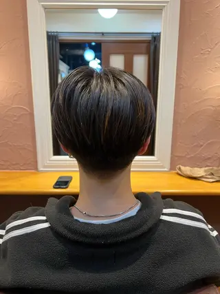 メンズ ビューティーサロンヌーベル一ノ割店所属・大内 芹菜のヘアスタイル