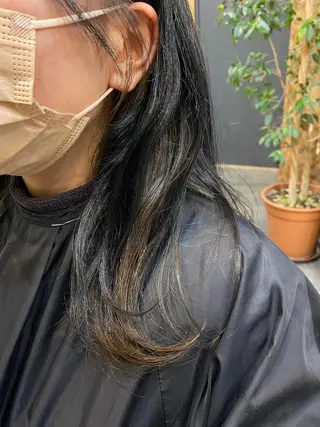 ロング カラー ⭐️透明感カラー/ パーマ⭐️宮野翔のヘアスタイル