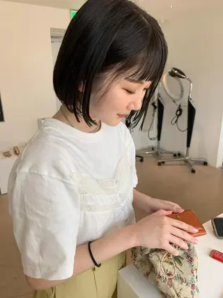 ショート カラー ANY／SUE 千葉パーマのヘアスタイル