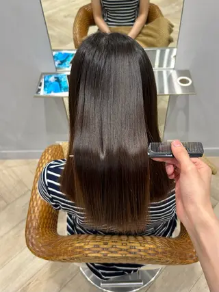 ロング 柴田 千春のヘアスタイル
