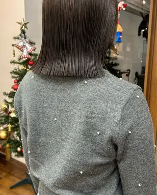 ミディアム siro所属・透明感カラー/ボブ/ siro meruのヘアスタイル