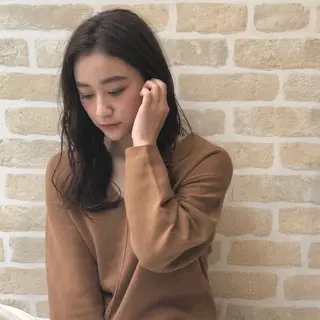 セミロング 冨木 雄斗のヘアスタイル