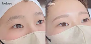 アイブロウ 眉毛&まつ毛👀 Minamiの眉毛・アイブロウイメージ