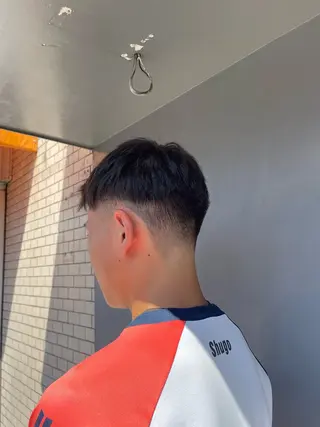 ショート メンズ FADE&LINE登戸店所属・🔥メンズ専門 美容師🔥 柳澤陵心のヘアスタイル