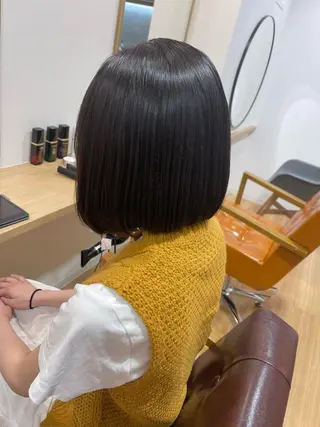 カラー noa  🦋 ブリーチ/暖色のヘアスタイル