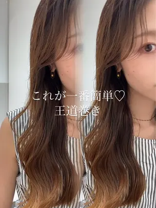 ロング カラー SALOWIN名古屋本山所属・名古屋/本山髪質改善 NANA❤️のヘアスタイル