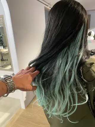 ロング 中嶋 【ナカジマ】のヘアスタイル