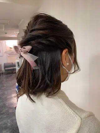ヘアアレンジ hair make HY所属・木下 広太のヘアスタイル