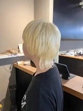 ショート カラー daiki 原宿のヘアスタイル