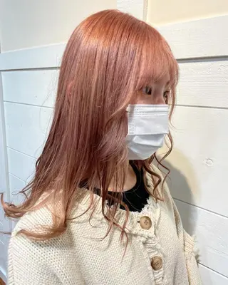 ミディアム カラー 足立 悠輔のヘアスタイル