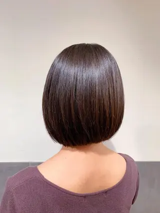 ショート カラー パーマ 髪質改善/縮毛矯正 ボブ/Ryuseiのヘアスタイル
