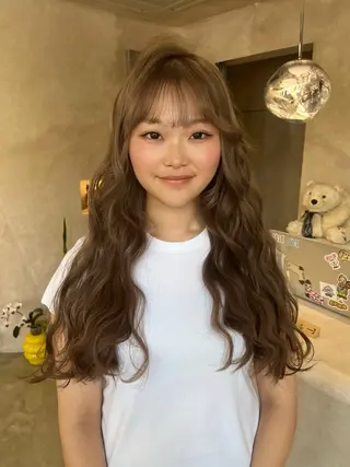 ロング カラー Bërg所属・Bërg mimi ‎ ౨ৎ⋆のヘアスタイル