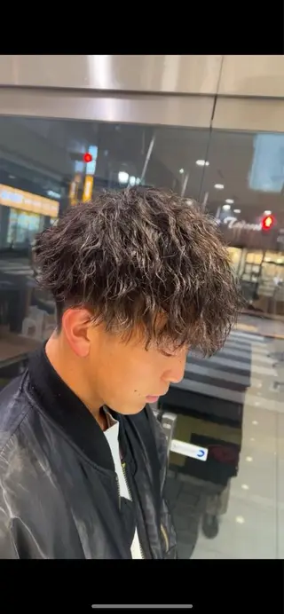 パーマ メンズ パーマ/縮毛矯正/ 副店長 ・村田伊吹のヘアスタイル