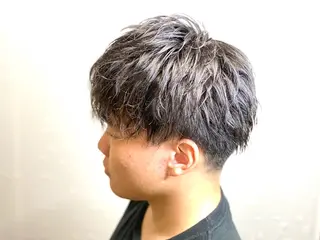 ミディアム メンズ HIRO GINZA 池袋東口店所属・林田 龍明のヘアスタイル