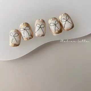 ネイル Atelier Latteのネイルデザイン
