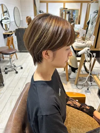ショート 🍬kanami 🍬ボブ/暖色カラーのヘアスタイル