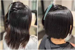 パーマ 艶髪酸性ストレート /髪質改善/寺田警二のヘアスタイル