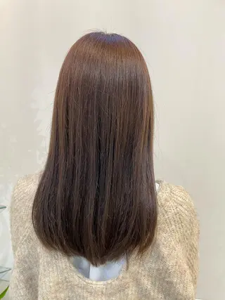 カラー 髪質改善カラー🤍 エクステ✨君島由実子のヘアスタイル