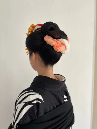 ヘアアレンジ ヘアメ/着付け 清水玲歌のヘアスタイル