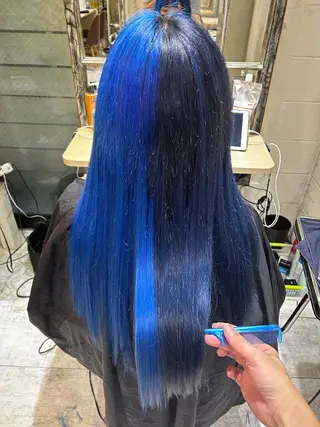 ロング カラー イズ ミのヘアスタイル