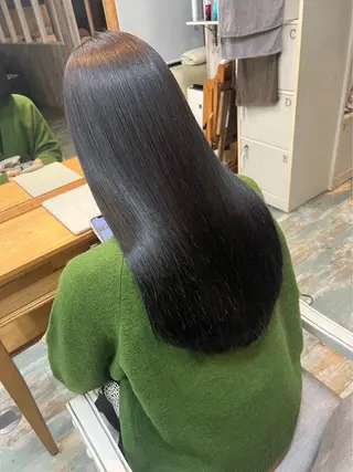 ロング albero🧸 🌳鈴木遥菜のヘアスタイル