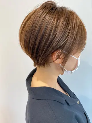 ショート ウサミ/髪質改善 酸性ストレート🌈のヘアスタイル