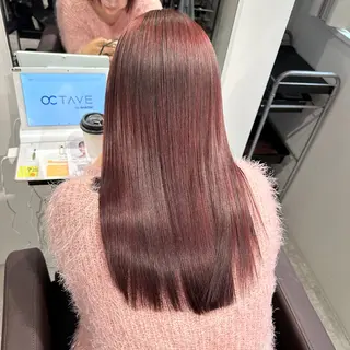 ロング カラー 服部 遥斗のヘアスタイル