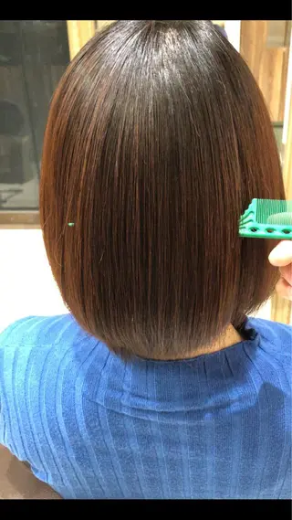 パーマ little広島所属・縮毛矯正/髪質改善 矢川 純のヘアスタイル