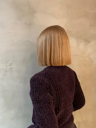 ショート カラー vetica所属・フジヤ サイタのヘアスタイル