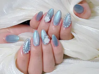 ネイル 🎀も ものネイルデザイン