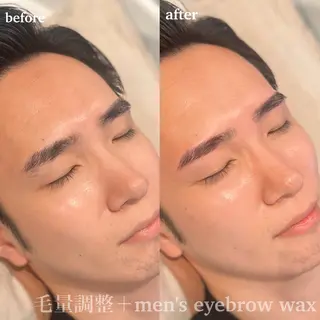 メンズ アイブロウ Sa N. HAIR & MAKE所属・眉毛専門店 NATSUMIの眉毛・アイブロウイメージ