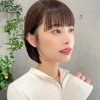 ショート sand 池袋所属・ボブ／パーマ ♡桃花🎀のヘアスタイル