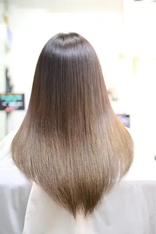 ミディアム 髪質改善ストレートo rメンズスタイル今岡のヘアスタイル