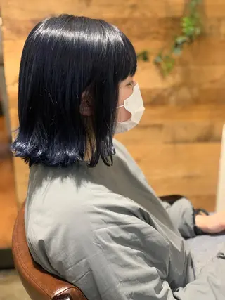 ミディアム カラー ハイライト✨髪質改善 TAKAさんです😊のヘアスタイル