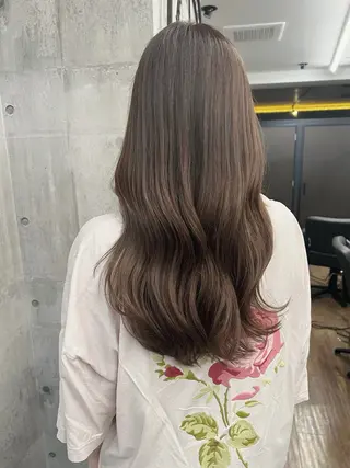 ロング カラー 艶髪カラー✨似合わせ No.1🥇渡辺康貴のヘアスタイル