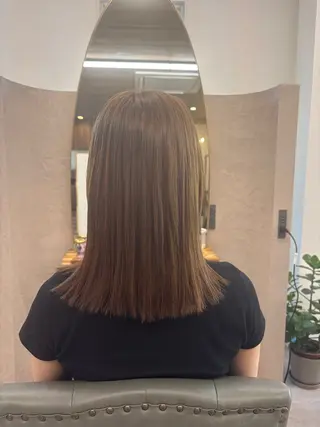 カラー KEIKO ／脱白髪染めのヘアスタイル