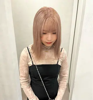 ミディアム カラー Lita./ 大賀ひかり🧁🫧のヘアスタイル