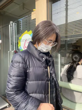 ショート カラー 髪質改善/Bloss om🌷高橋沙衣のヘアスタイル