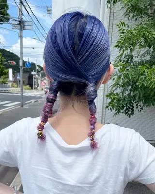 カラー NODEHAIR STUDIO所属・NODE HAIRのヘアスタイル