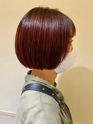 ショート カラー さかい なつみのヘアスタイル