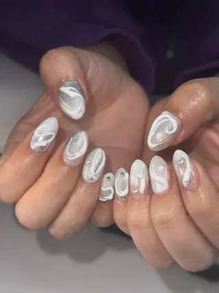 ネイル Nail Salon L'arc所属・💊大阪/心斎橋 moni🧠のネイルデザイン