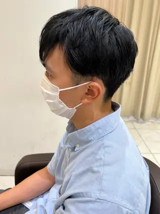 メンズ 顔周り/韓国レイヤー junkaのヘアスタイル