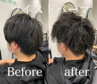 ショート 【酸性ストレート】 宮下和明のヘアスタイル