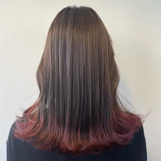 ミディアム 【azure横浜】 🧸misaki🌸のヘアスタイル