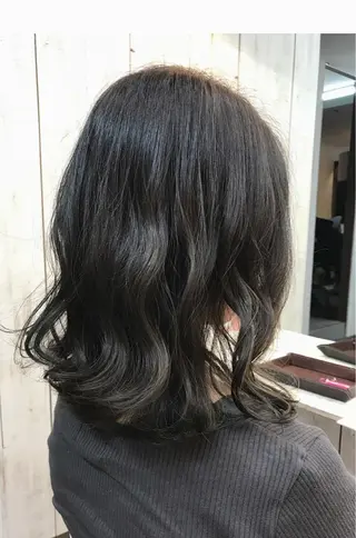 ミディアム 森 隆司のヘアスタイル