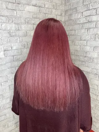 ロング カラー 小林 妃那のヘアスタイル