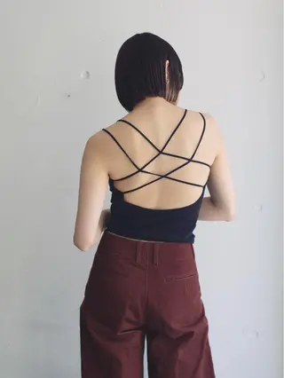 ショート カラー hemm,hemm.所属・ショート・ボブ MIKUのヘアスタイル