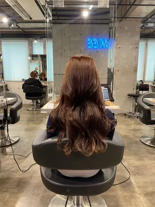 カラー 🤍ベージュ/透明感 韓国ヘア/まりん🤍のヘアスタイル